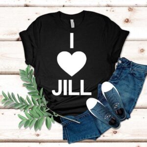 Ben Starr Wearing I Love Jill Tshirt