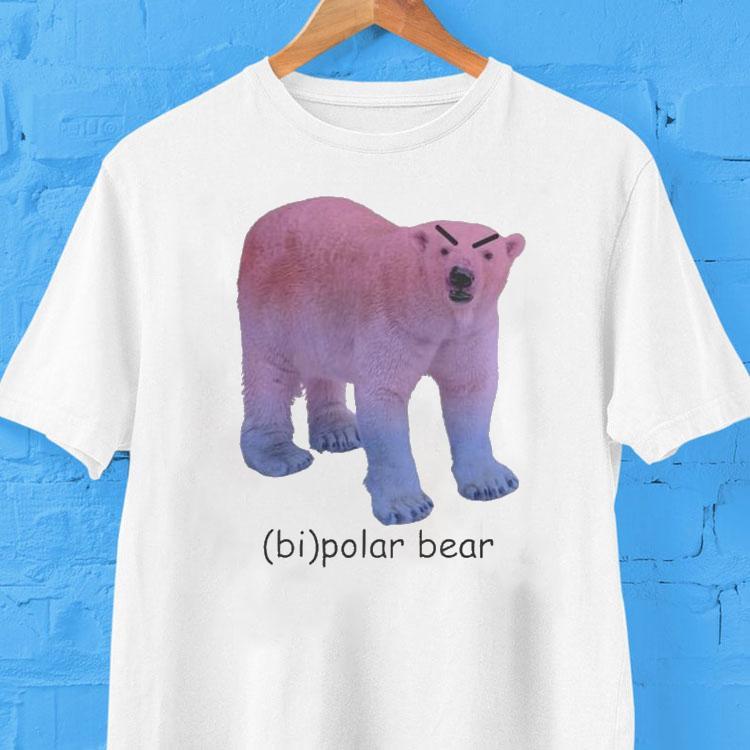 (bi) Polar Bear Trans Pride Month Shirt 2 Bi Polar Bear Trans Pride Month Tshirt