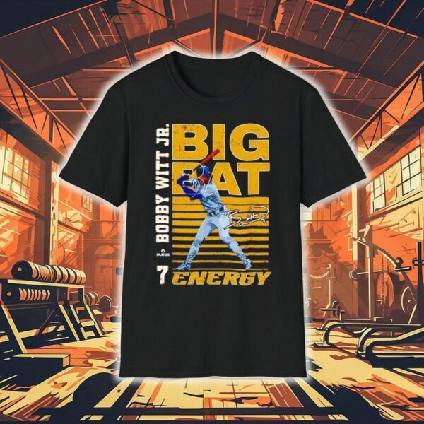 Big Bat Energy Bobby Witt Jr. Kansas City Baseball Mlbpa Shirt