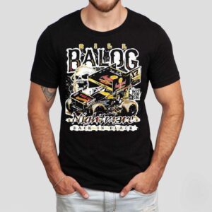 Bill Balog Racing North Pole Nightmare Back In Black Shirt