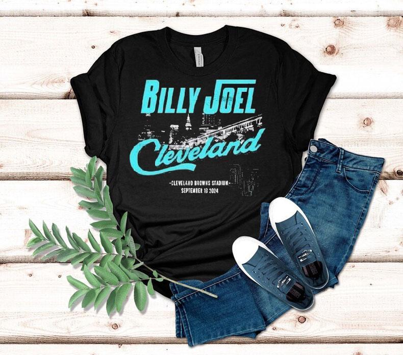 Billy Joel Cleveland Ohio Cleveland Browns Stadium September 13 2024 Shirt 4 Billy Joel Cleveland Ohio Cleveland Browns Stadium September Tshirt
