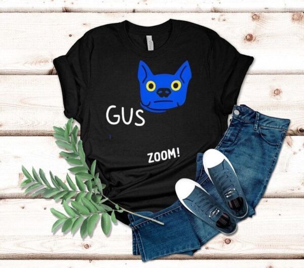 Blue Dog Cartoon Gus Zoom Shirt