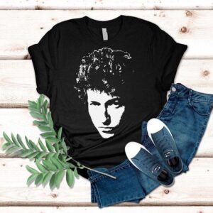Bob Dylan Portrait Big Head Face Shirt