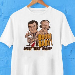 Bobby Leonard Boom Baby Bobby Slick Leonard Caricature Shirt