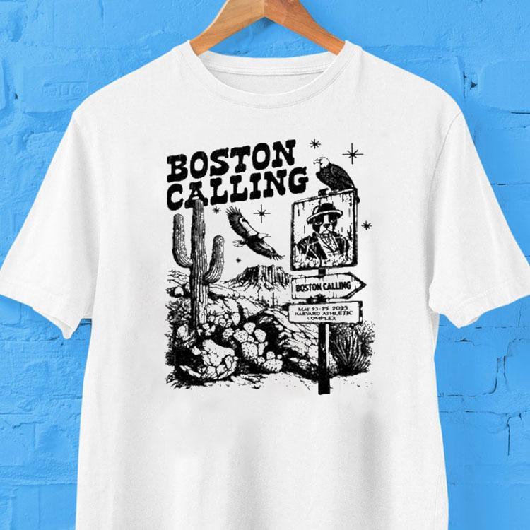 Boston Calling Desert Harvard Athletic Complex 2025 Shirt 2 Boston Calling Desert Harvard Athletic Complex Tshirt