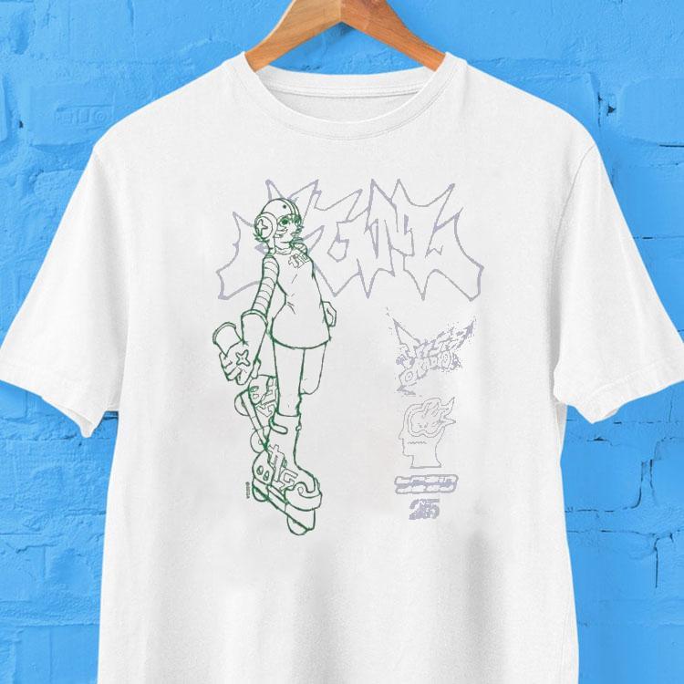 Brain Dead X Sega Jet Set Radio Shirt 2 Brain Dead X Sega Jet Set Radio Tshirt