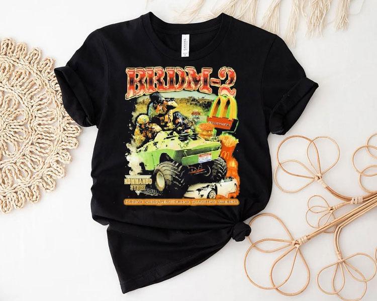 Brdm-2 Monster Truck Kommando Shirt 4 Brdm Monster Truck Kommando Tshirt