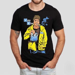 Breaking Bad Vote Blue Hello My Name Is Hunter Shirt