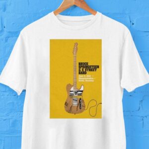 Bruce Springsn Berlin Germany June 11 2025 Guitar Shirt