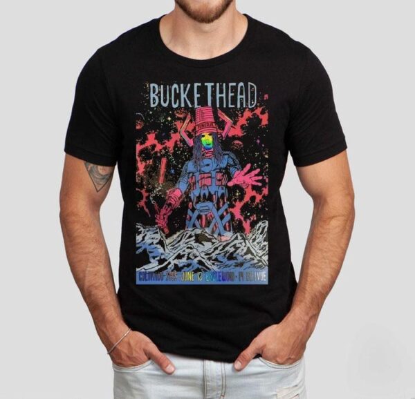 Buckethead Colorado June 13 And 14 2025 Englewood Shirt