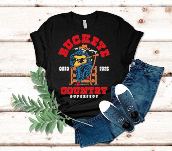 Buckeye Country Superfest Grim Reaper Guitar Ohio 2025 Shirt