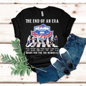 Buffalo Bills The End Of An Era Farewell Tour 1973 2025 Thank You For The Memories Road Abbey Signatures Shirt
