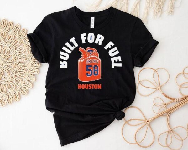Built For Fuel Houston Hunter Brown Shirt