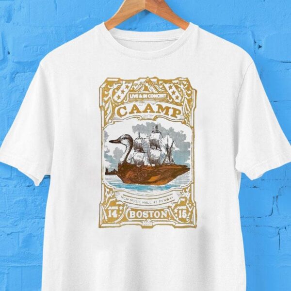 Caamp The Band Mgm Music Hall At Fenway June 14+15 2025 Boston, Ma Shirt
