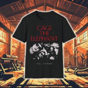 Cage The Elephant Hey Nothing Venue At 713 Music Hall On October 6 2025 Houston Shirt