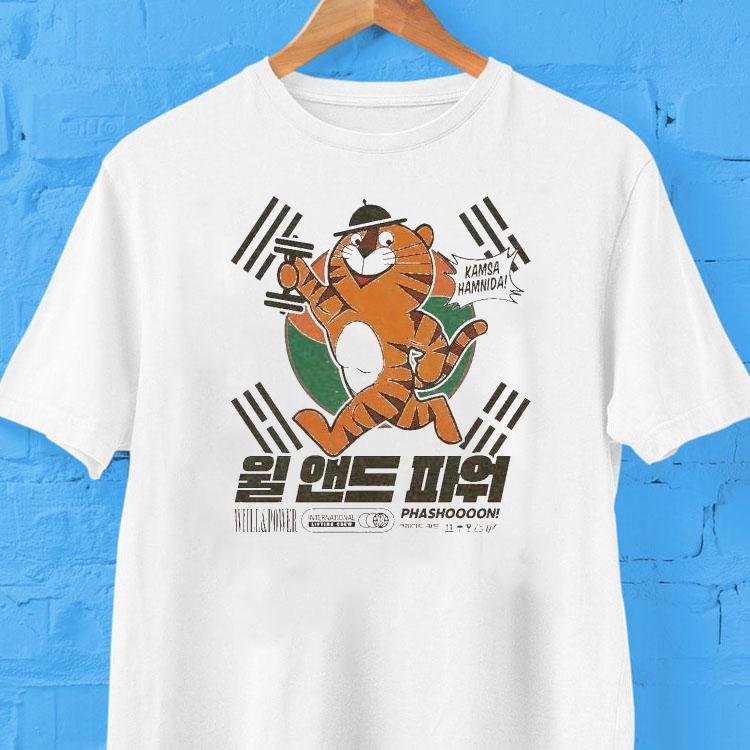Calum Von Moger Korea Kamsa Hamnida Phashoon Shirt 2 Calum Von Moger Korea Kamsa Hamnida Phashoon Tshirt