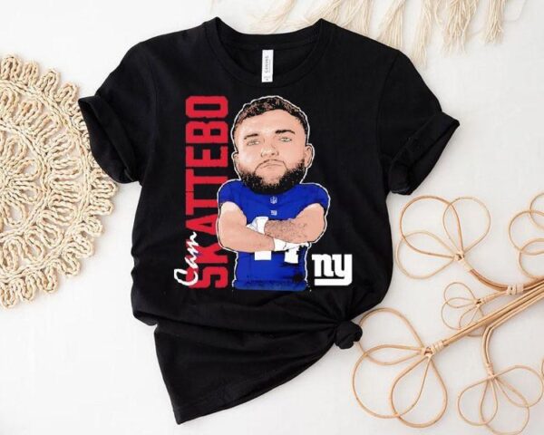 Cam Skattebo New York Giants Catoon Shirt