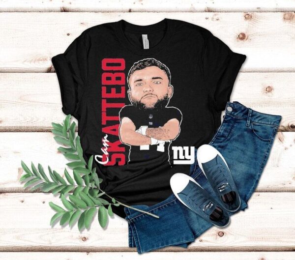 Cam Skattebo Rookie New York Giants Illustration Shirt
