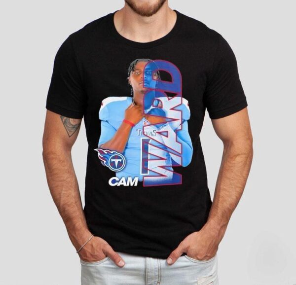 Cameron Ward Tennessee Titans Graphic Player Shirt