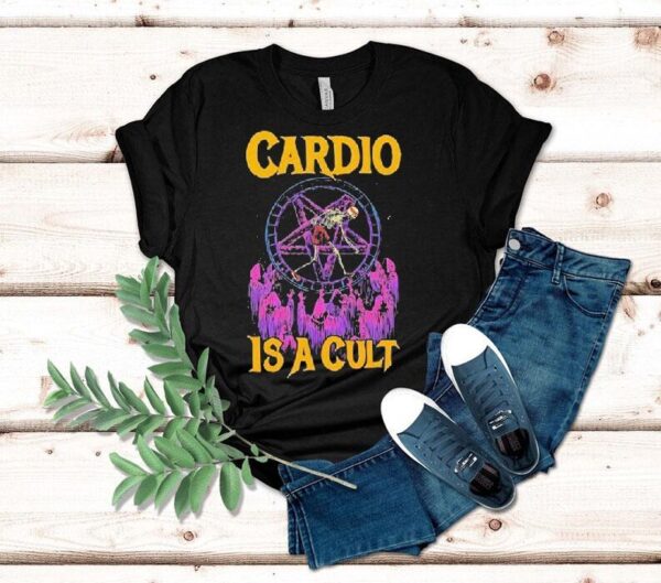 Cardio Is A Cult Skeleton Shirt
