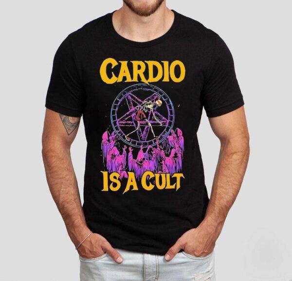 Cardio Is A Cult Yellow Shirt