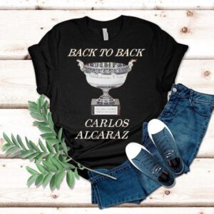 Carlos Alcaraz Back To Back Champions 2025 Shirt