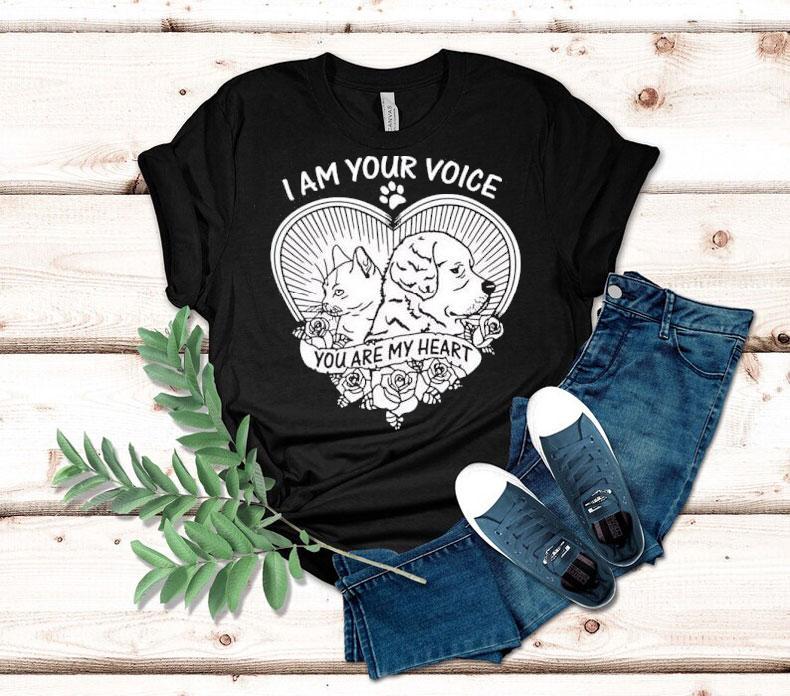Cat And Dog I Am Your Voice You Are My Heart Shirt 4 Cat And Dog I Am Your Voice You Are My Hear Tshirt