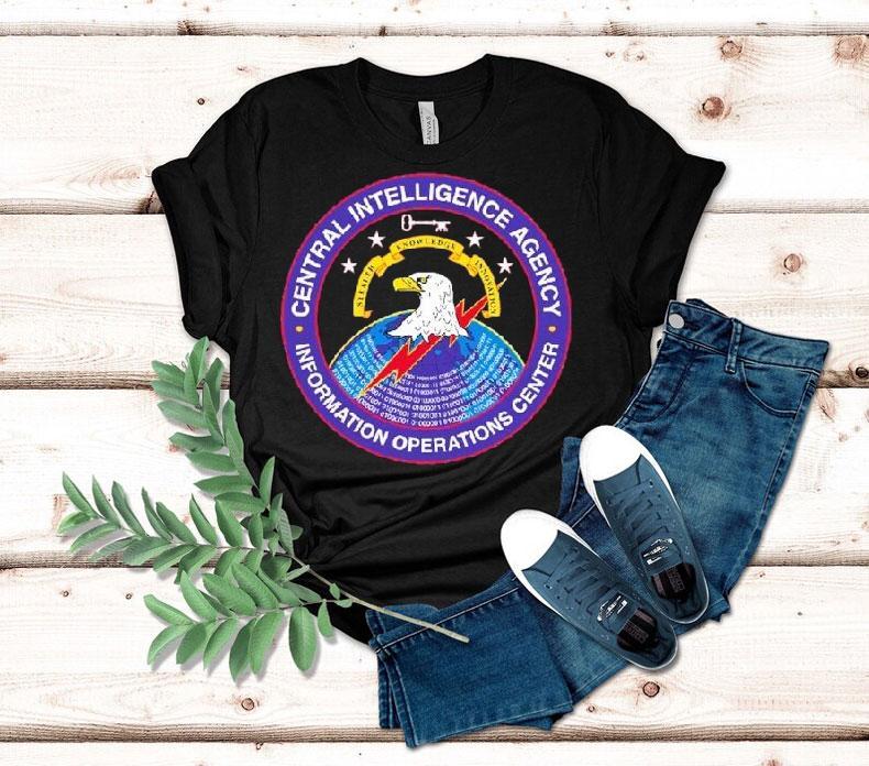 Central Intelligence Agency Information Operations Center Intel Eagle Shirt 4 Central Intelligence Agency Information Operations Center Intel Eagle Tshirt