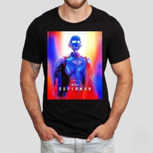 Character For Superman Kelex Superman Robot Only In Theaters July 11 2025 Shirt