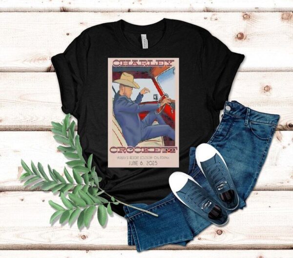 Charley Crockett Greek Theatre Uc Berkeley Jun 7 2025 Shirt