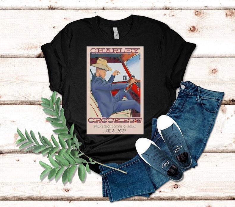 Charley Crockett Greek Theatre Uc Berkeley Jun 7 2025 Shirt 4 Charley Crockett Greek Theatre Uc Berkeley Jun Tshirt