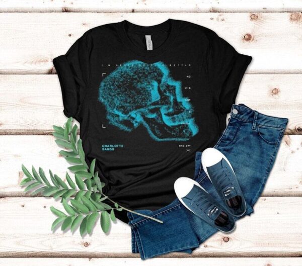 Charlotte Sands Bad Day Skull Shirt