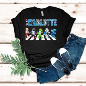 Charlotte Sports Team Mascot Abbey Road Shirt