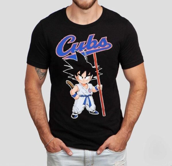 Chicago Cubs Son Goku Dragon Ball Shirt
