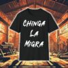 Chinga La Migra Anti Ice Mexican Sombrero Shirt