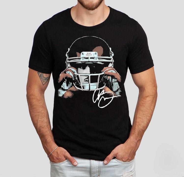Chris Brown Team Breezy Gridiron Big Head Shirt 4 Chris Brown Team Breezy Gridiron Big Head Tshirt