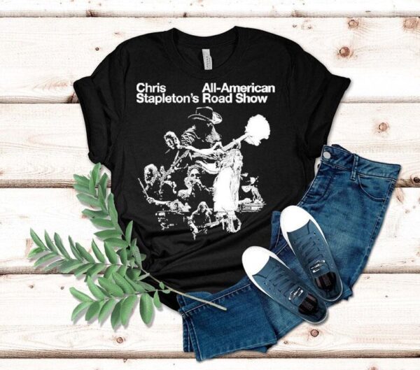 Chris Stapleton All American Road Show 2025 Tour Admat Shirt