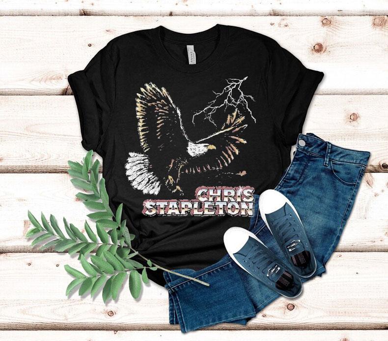 Chris Stapleton Eagle Lightning Shirt 4 Chris Stapleton Eagle Lightning Tshirt