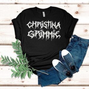 Christina Grimmie Metal Logo Shirt