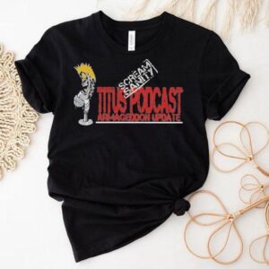 Christopher Titus Armageddon Update Scream Sanity Shirt