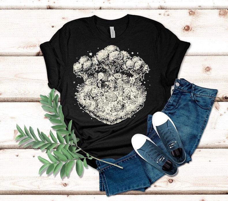 Chrono Trigger Campfire Of Time Shirt 4 Chrono Trigger Campfire Of Time Tshirt