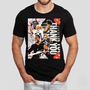 Cleveland Browns Thank You To Nick Chubb For Giving Your All To City And Team Shirt