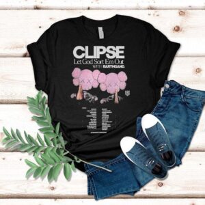 Clipse Let God Sort Em Out Tour 2025 Dates With Earthgang Shirt