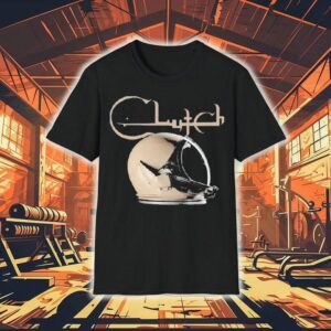 Clutch Self-titled Astronaut Helmet Shirt