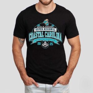 Coastal Carolina Ncaa Di Baseball Super Regional The Greatest Show On Dirt 2025 Shirt