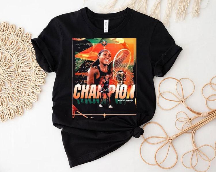 Coco Gauff Clinched The 2025 Roland Garros Champions Shirt 4 Coco Gauff Clinched The Roland Garros Champions Tshirt