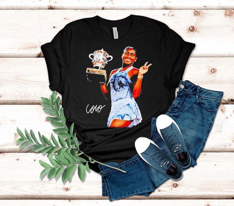 Coco Gauff French Open Deuces Shirt 4 Coco Gauff French Open Deuces Tshirt