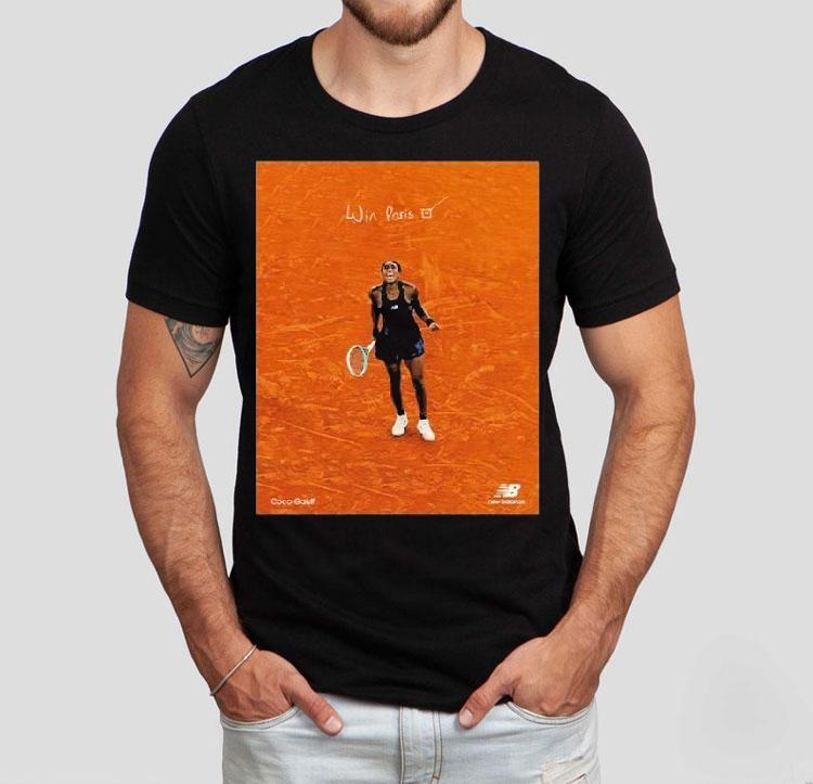 Coco Gauff Wins Her Second Major Title Win Paris 2025 Shirt 4 Coco Gauff Wins Her Second Major Title Win Paris Tshirt