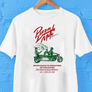Colin Furze Pizza Dough Moto Motor Baked To Perfection On Collection The Future Of Pizza Delivery Shirt