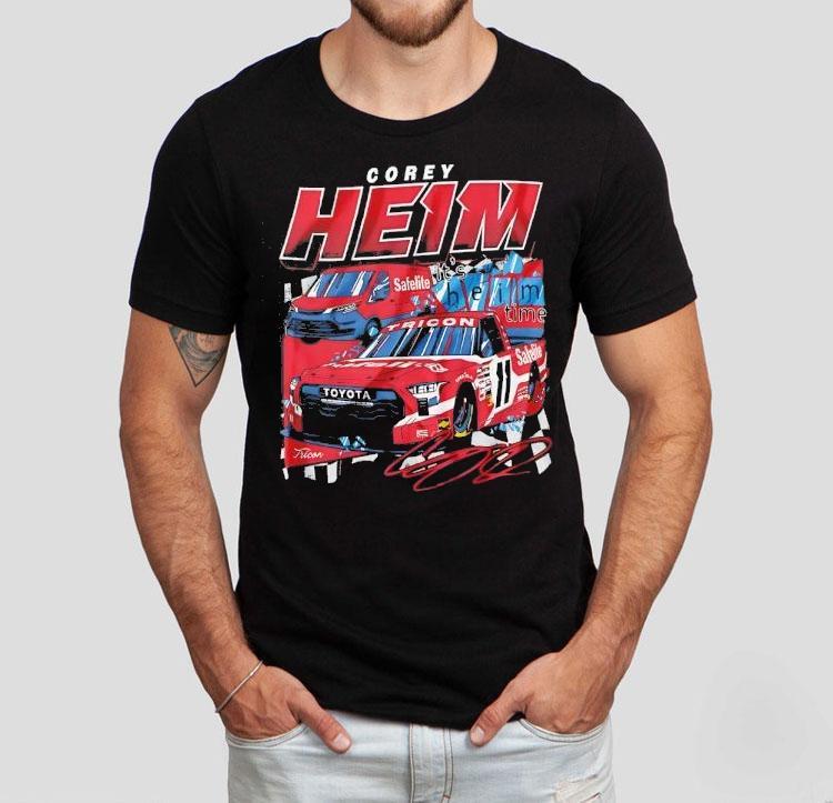 Corey Heim No 11 Toyota Tundra Trd Pro For Tricon Garage Racing Signature Shirt 4 Corey Heim No Toyota Tundra Trd Pro For Tricon Garage Racing Signature Tshirt